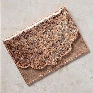 Anthropologie Bags - Copper Scallop Wallet Anthropologie Bags - Copper Scallop Wallet